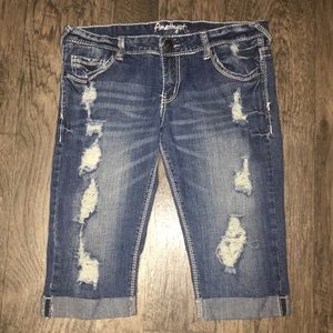 ✨2 for $15✨Amethyst Capri Jean